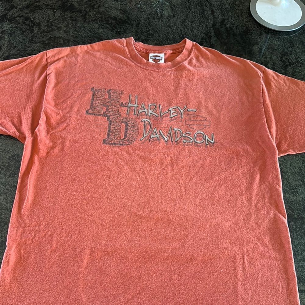 Harley-Davidson burnt orange Men's T Shirt